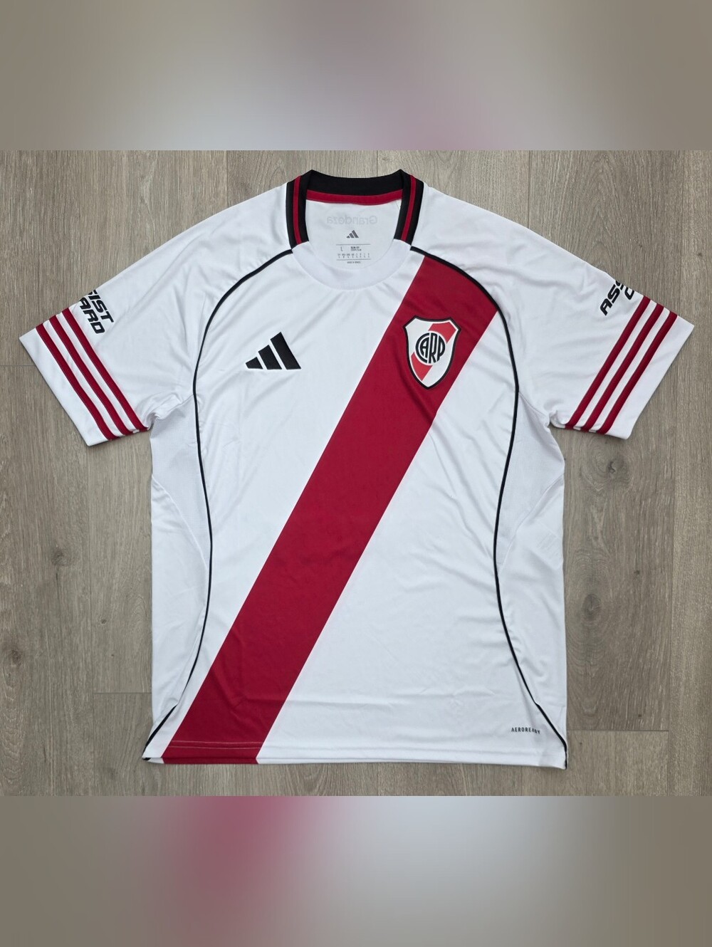 Adidas River Plate 25/26 AEROREADY Slim Fit Home Jersey JI7073 Men's Sz L NWT ⚽️